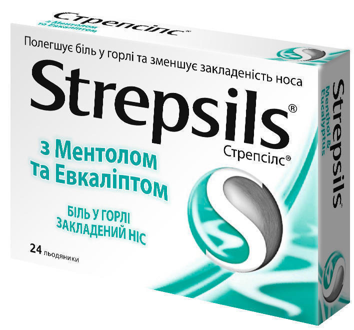 add.ua reckitt benckiser healthcare international velikobritanija strepsils s mentolom i jevkaliptom ledency 24 32 5190c