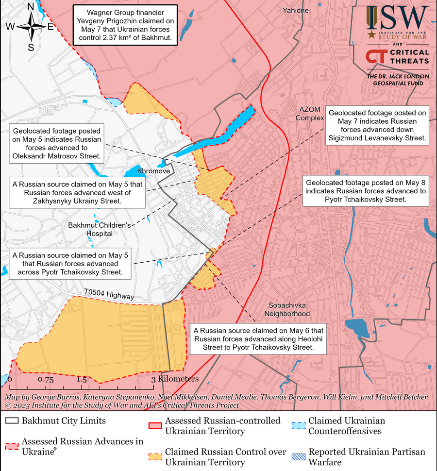Bakhmut Battle Map Draft May 92023 add79