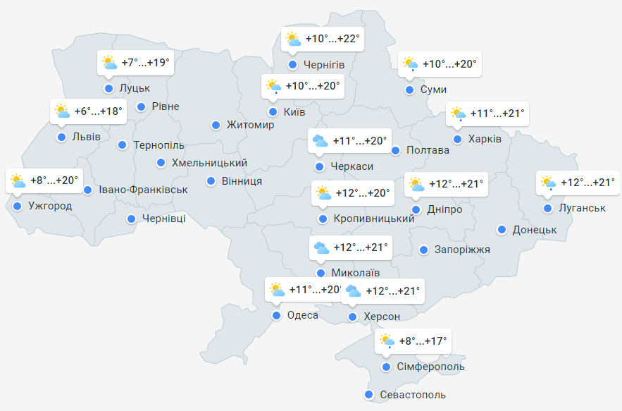 Погода в Україні на 14 травня 8ae30