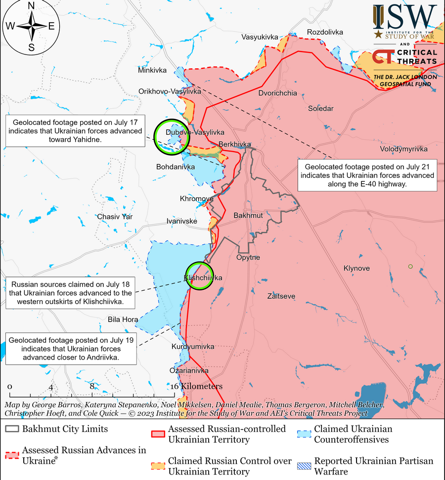 Bakhmut Battle Map Draft July 212023 343e3