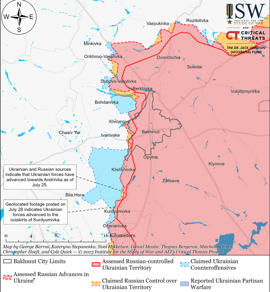 Bakhmut Battle Map Draft July 292023 0920f