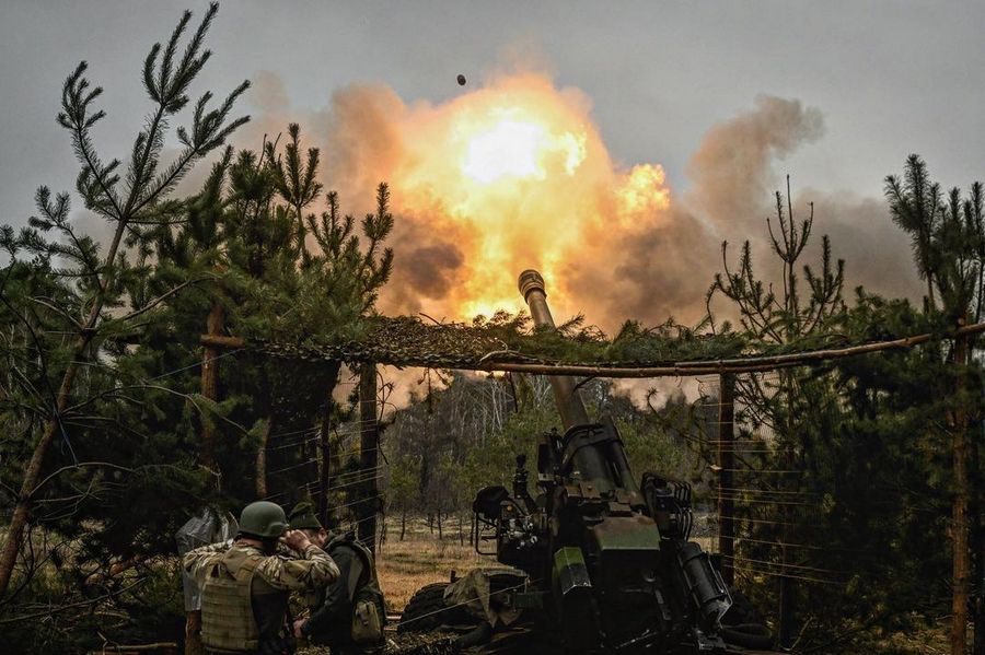 At the Ukrainian region of Donbas near Bachmut 7 0c850