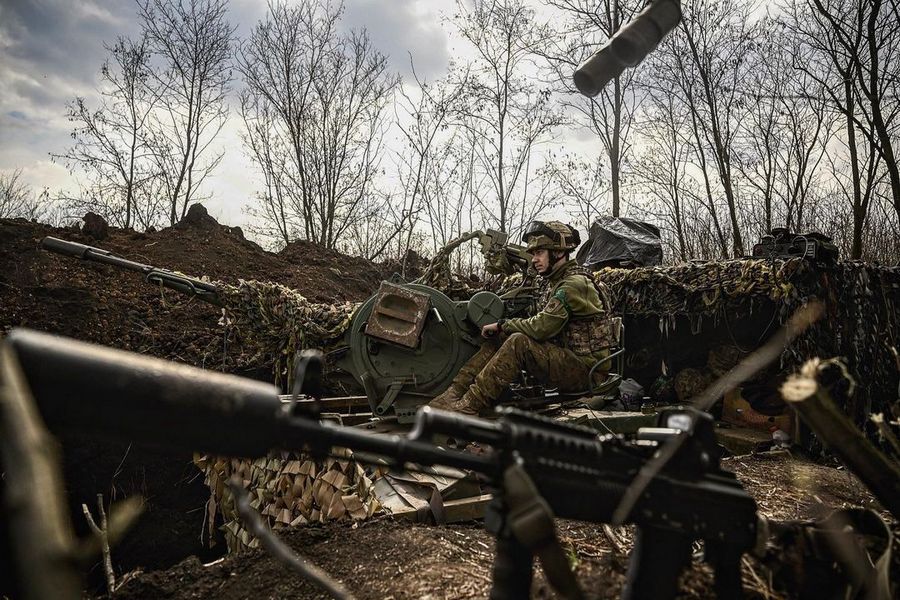 At the Ukrainian region of Donbas near Bachmut 8a0a0